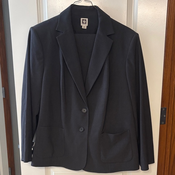 Anne Klein Jackets & Blazers - Anne Klein Black Blazer Jacket and Pants